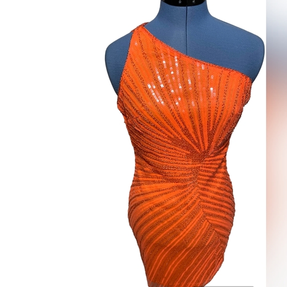 Orange Dress - perfect for The Life of a Showgirl, Taylor Swift - Picture 2 of 2